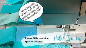 Sprechende Nähmaschine