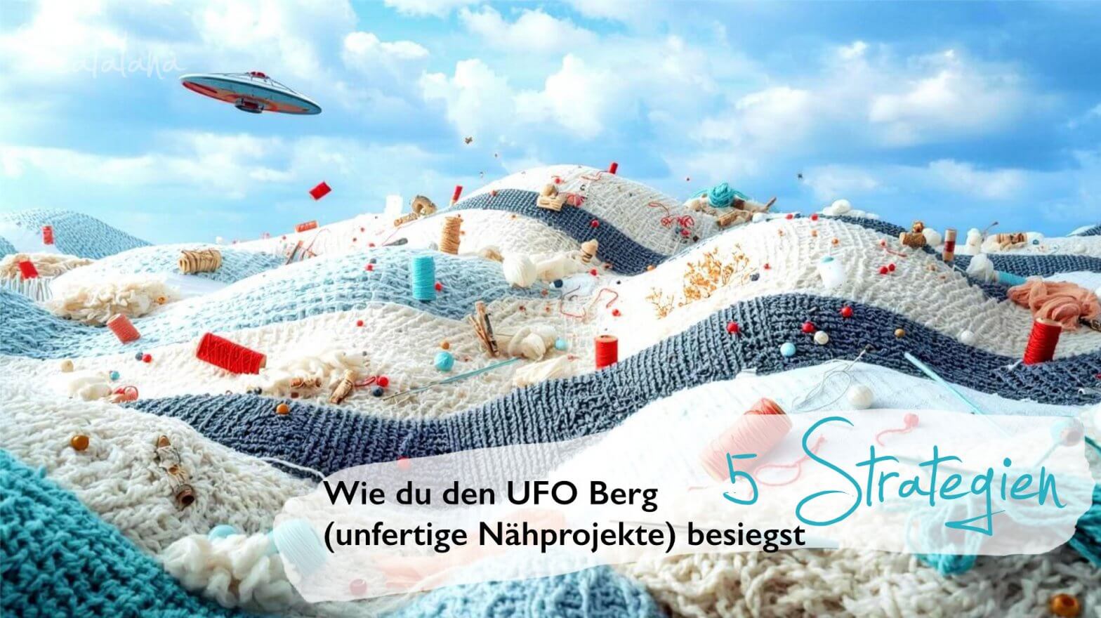 Unfertige Nähprojekte UFOs beenden