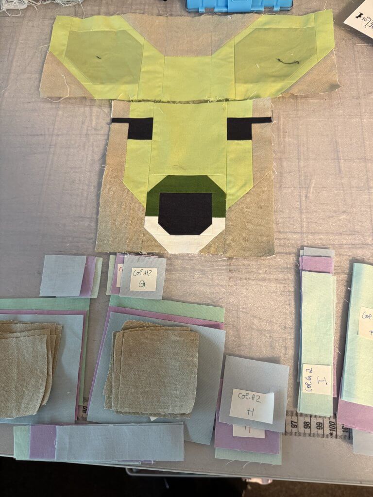 Patchwork - erst zerstören dann zusammensetzen