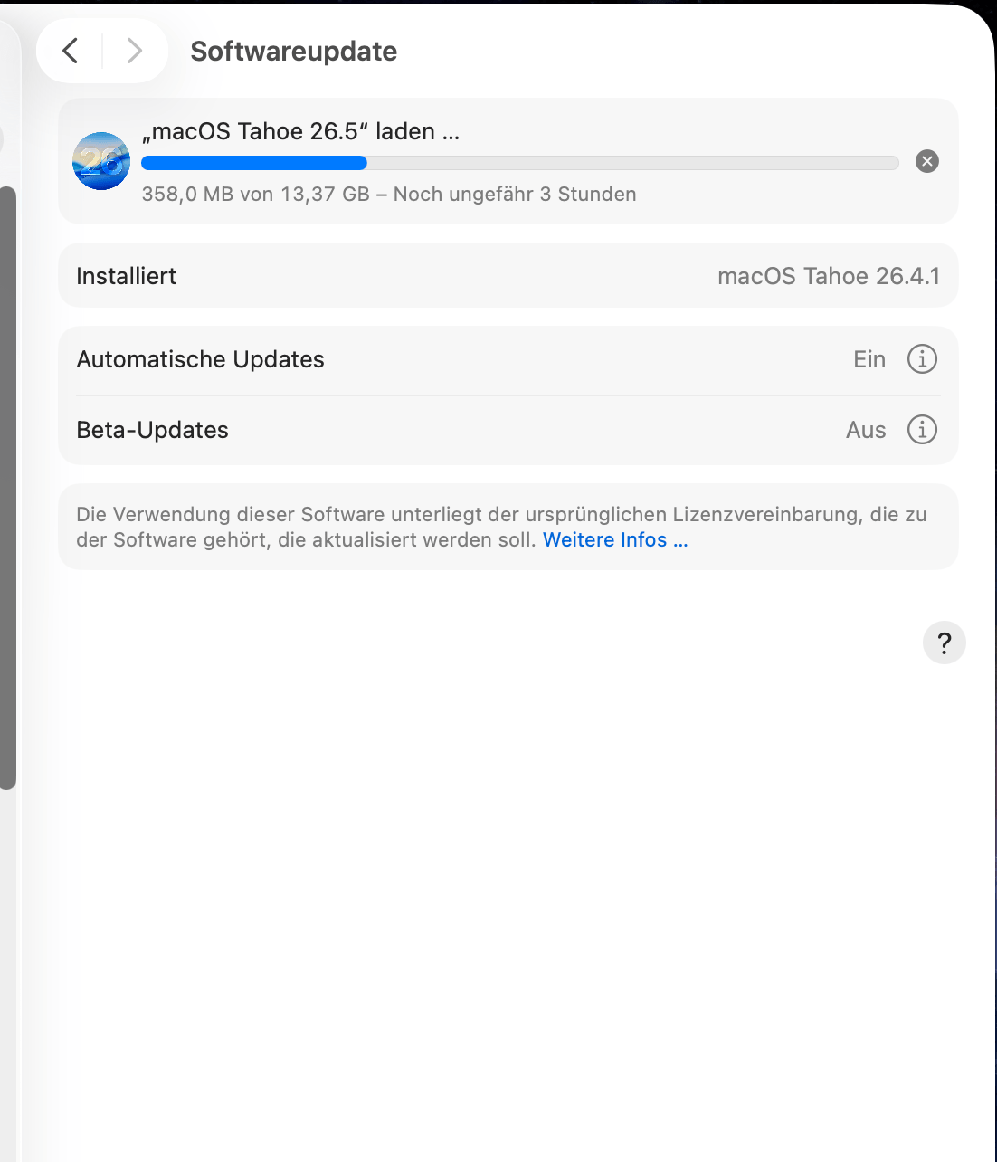 Softwareupdates