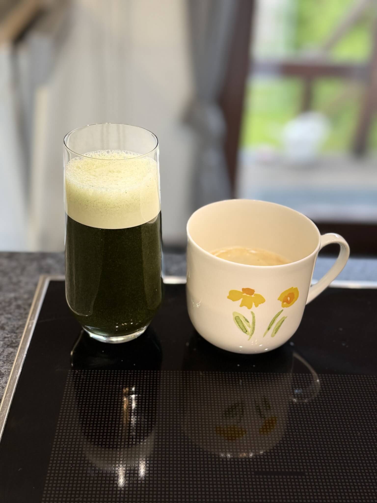 Kaffee und Vitamindrink