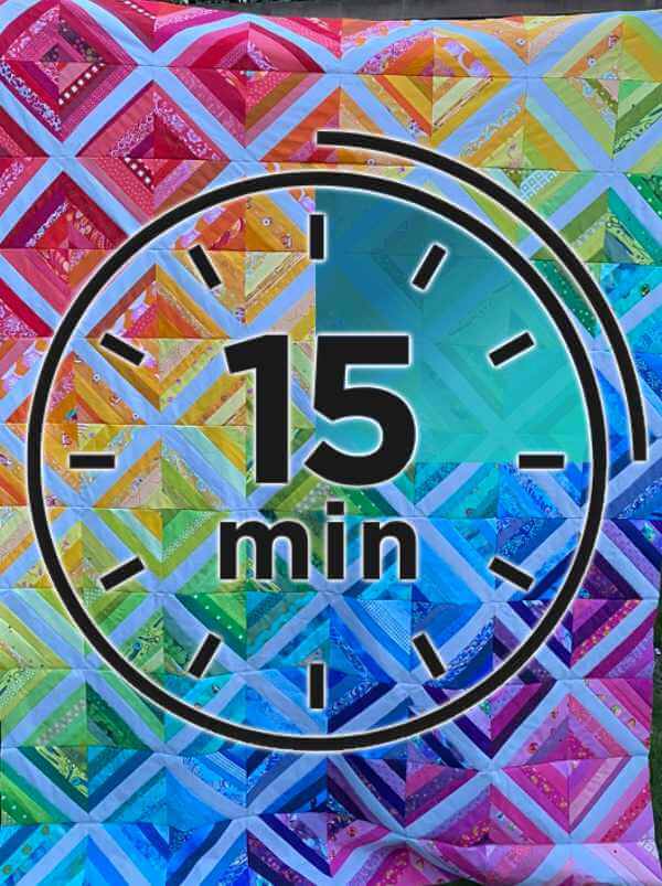 15-Minuten-Quilt